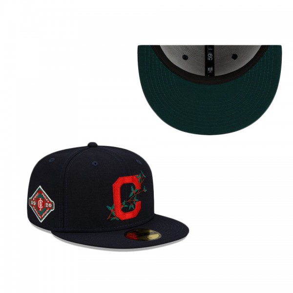 Cleveland Indians Holly Fitted Hat