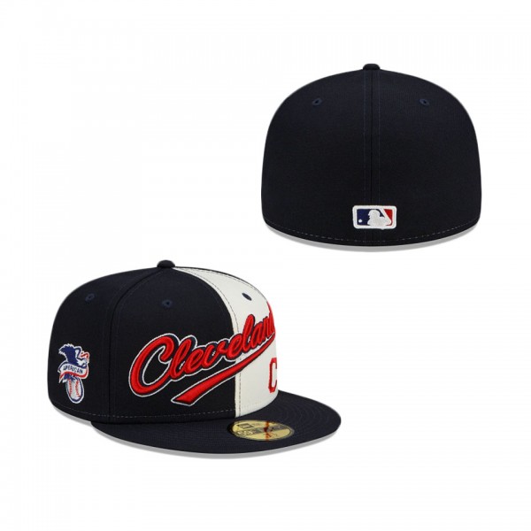 Cleveland Indians Split Front Cap