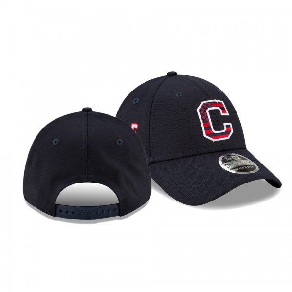Cleveland Indians 2021 Independence Day Navy 9FORTY 4th Of July Hat