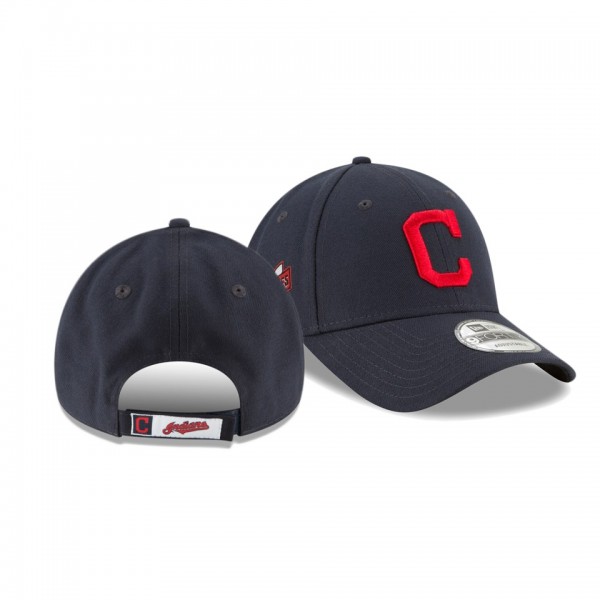 Cleveland Indians 2021 Little League Classic Navy Road 9FORTY Adjustable Hat