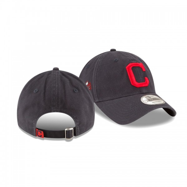 Cleveland Indians 2021 Little League Classic Navy Road 9TWENTY Adjustable Hat