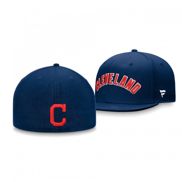 Cleveland Indians Team Core Navy Fitted Hat