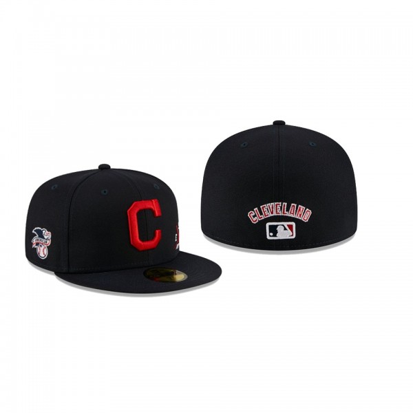 Men's Cleveland Indians Multi Navy 59FIFTY Fitted Hat