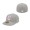 Men's Cleveland Guardians Gray 2022 Mother's Day On-Field Low Profile 59FIFTY Fitted Hat
