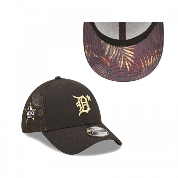 Detroit Tigers Black 2022 MLB All-Star Game 39THIRTY Flex Hat