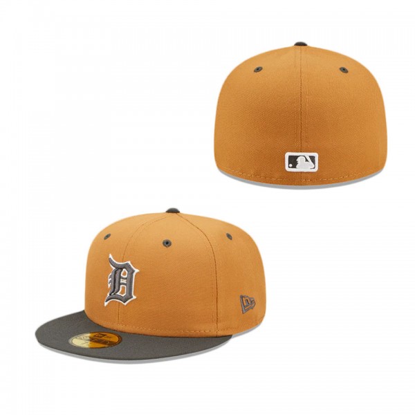 Detroit Tigers Color Pack Tan 59FIFTY Fitted Hat