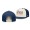 Houston Astros True Classic Cream Navy Gradient Snapback Hat