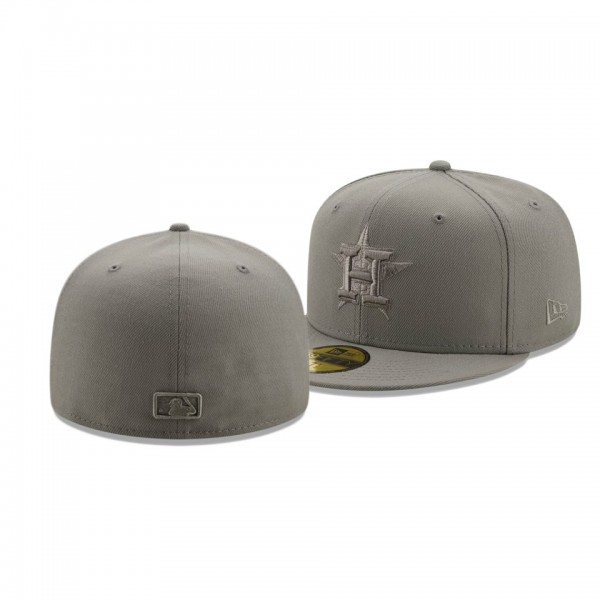 Men's Astros Color Pack Gray 59FIFTY Fitted Hat