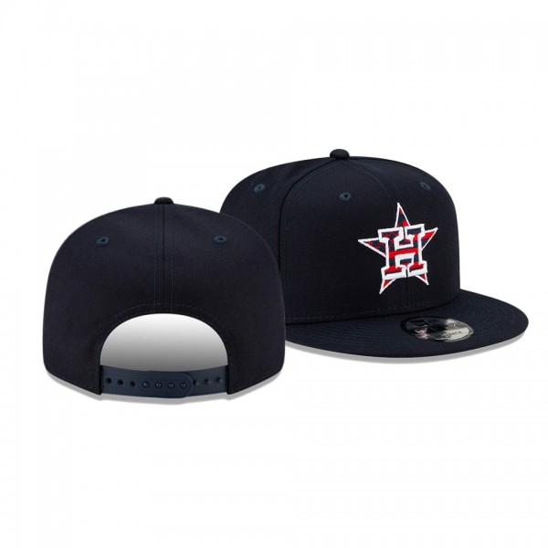 Men's Astros 2021 Independence Day Navy 9FIFTY 4th Of July Hat