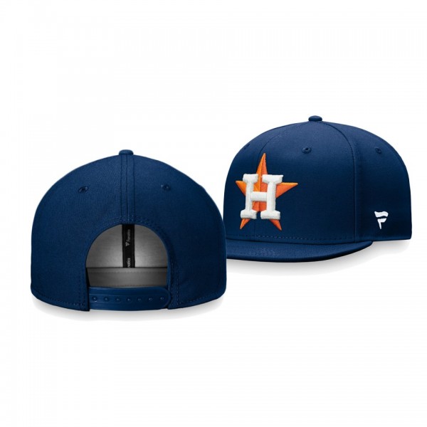 Men's Astros Core Navy Adjustable Snapback Hat