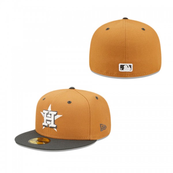 Houston Astros Color Pack Tan 59FIFTY Fitted Hat