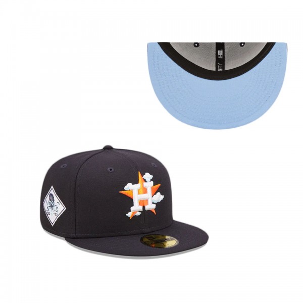 Houston Astros Comic Cloud 59FIFTY Fitted Hat