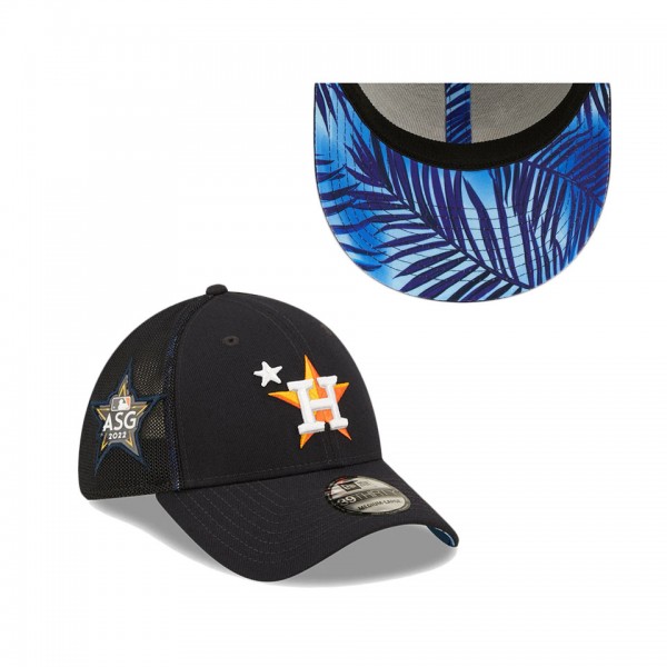 Houston Astros Navy 2022 MLB All-Star Game Workout 39THIRTY Flex Hat