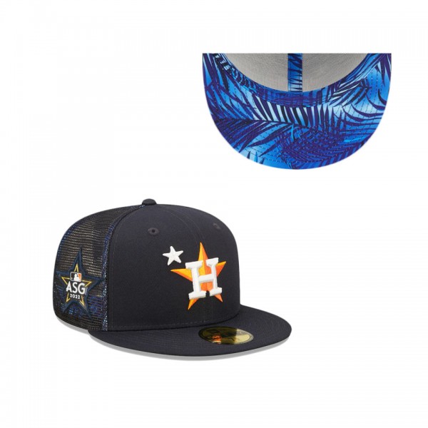 Houston Astros Navy 2022 MLB All-Star Game Workout 59FIFTY Fitted Hat