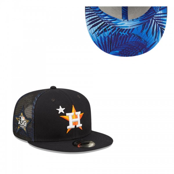 Houston Astros Navy 2022 MLB All-Star Game Workout 9FIFTY Snapback Adjustable Hat