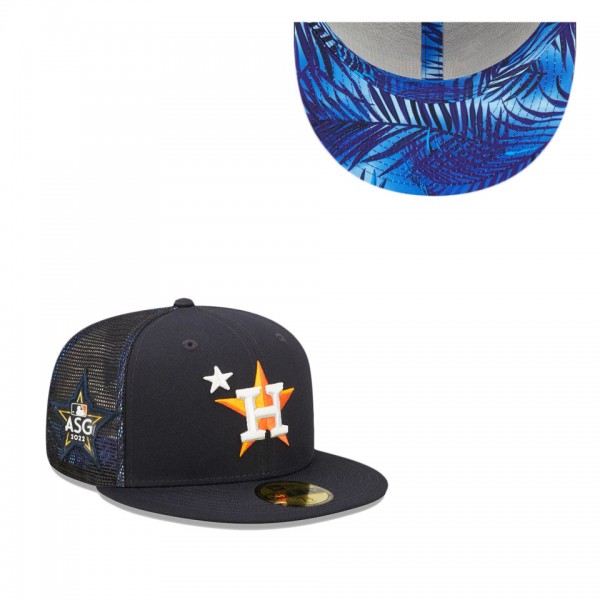 Houston Astros Navy 2022 MLB All-Star Game Workout 59FIFTY Fitted Hat