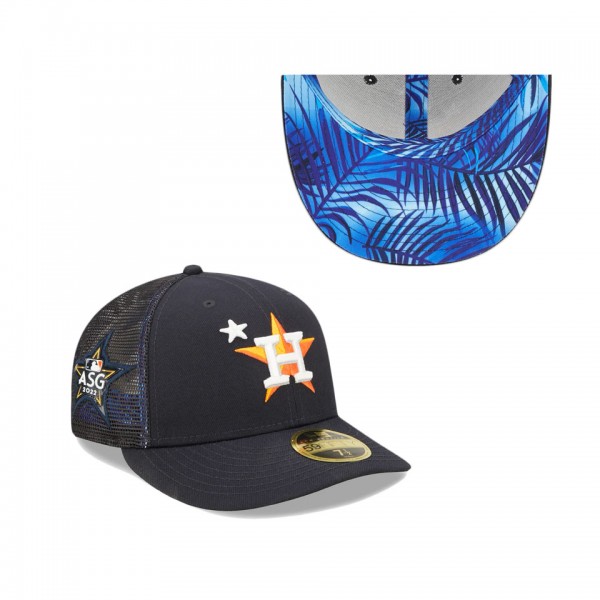 Houston Astros Navy 2022 MLB All-Star Game Workout Low Profile 59FIFTY Fitted Hat