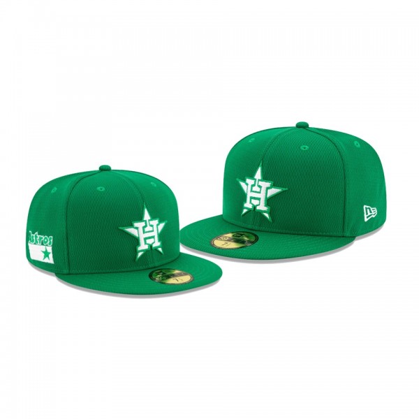 Men's Astros 2020 St. Patrick's Day Kelly Green On Field 59FIFTY Fitted Hat