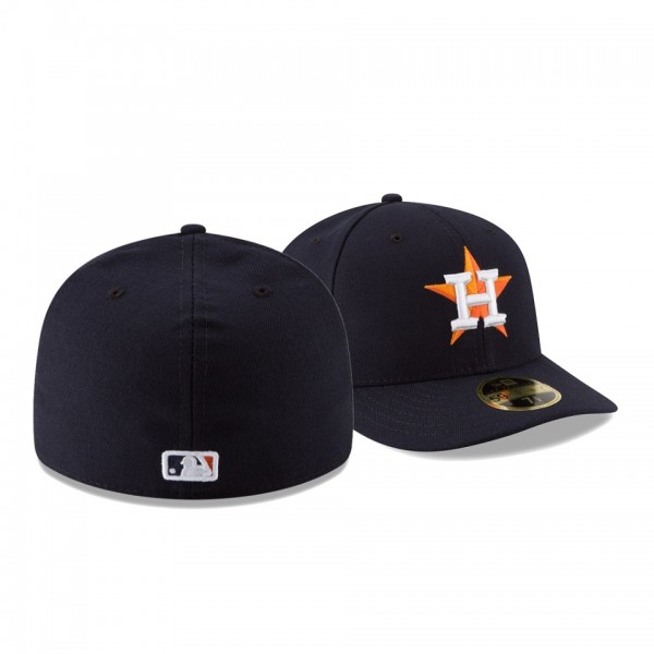 Men's Astros 2019 Postseason Navy Low Profile 59FIFTY Fitted Side Patch Hat