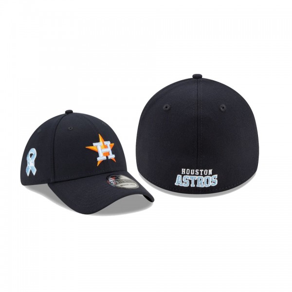 Men's Houston Astros 2021 Father's Day Navy 39THIRTY Flex Hat