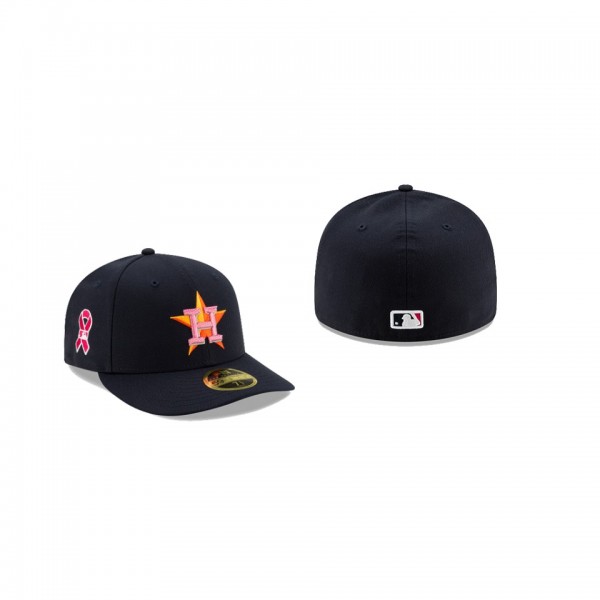 Men's Houston Astros 2021 Mothers Day Navy On-Field Low Profile 59FIFTY Fitted Hat