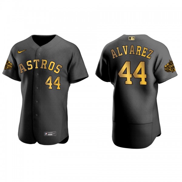Yordan Alvarez Houston Astros Black 2022 MLB All-Star Game Jersey