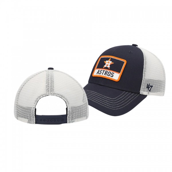 Youth Houston Astros Zoomer MVP Navy Trucker Snapback Hat