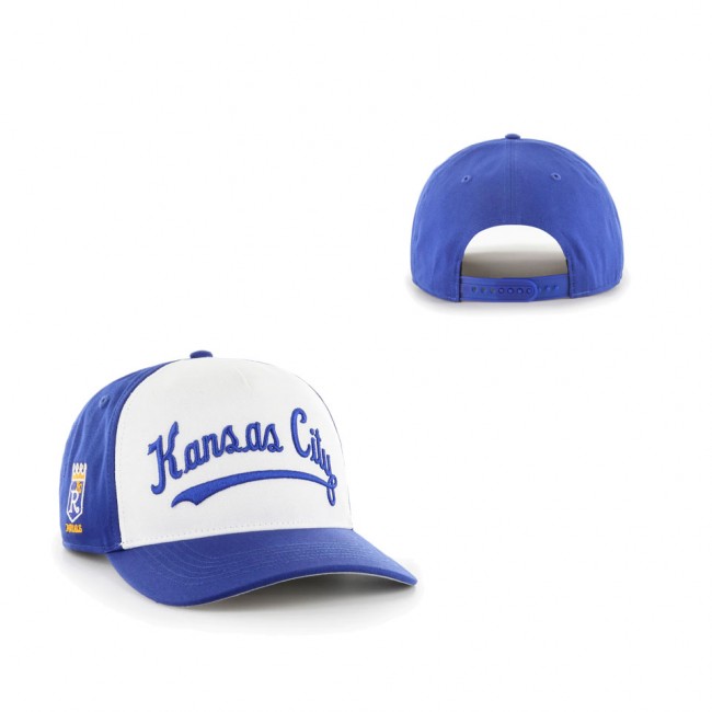 Kansas City Royals '47 Cooperstown Collection Retro Contra Hitch Snapback Hat Royal White