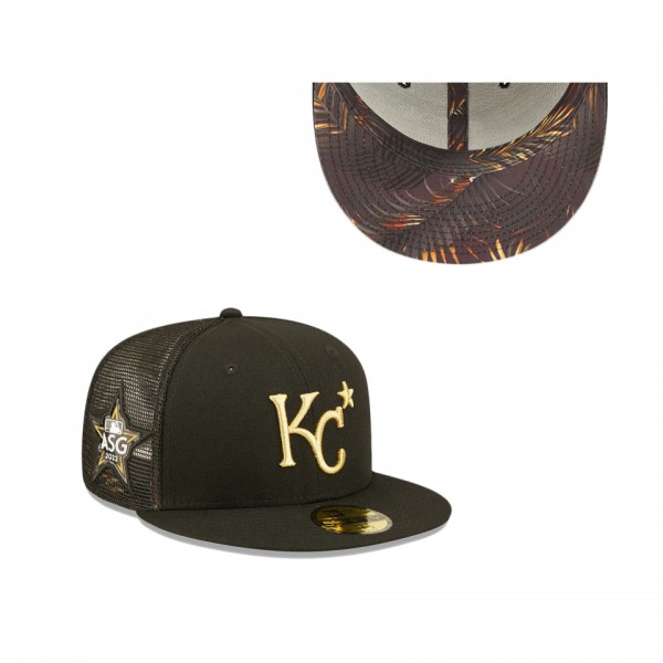 Kansas City Royals Black 2022 MLB All-Star Game On-Field 59FIFTY Fitted Hat
