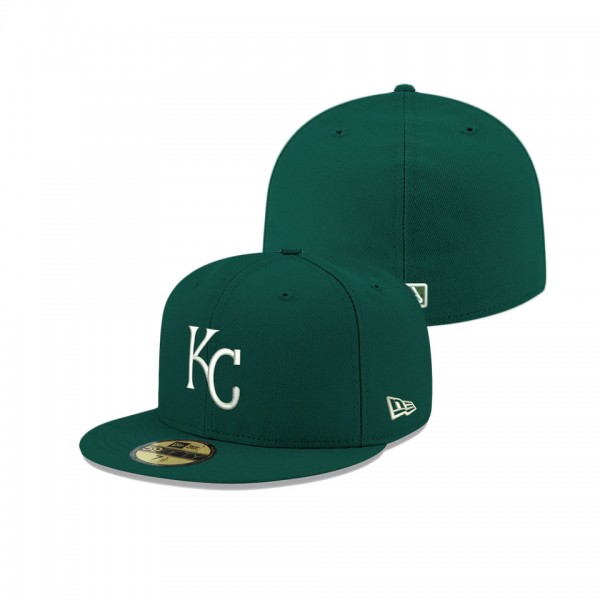 Kansas City Royals Green Logo 59FIFTY Fitted Hat