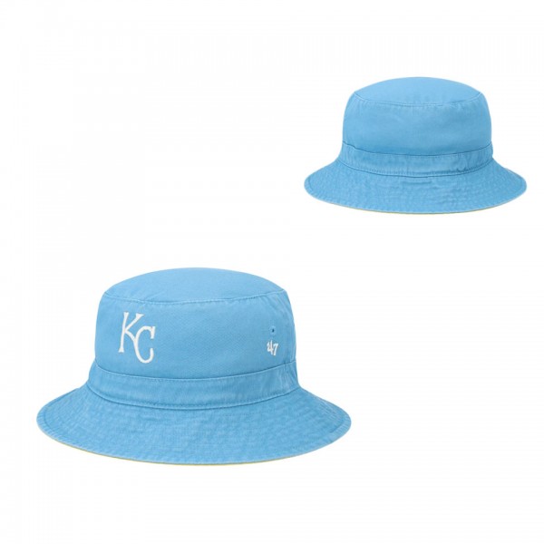 Men's Kansas City Royals Light Blue Ballpark Bucket Hat