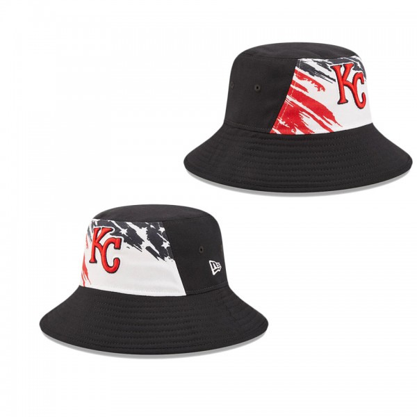 Kansas City Royals Navy 2022 4th Of July Stars Stripes Bucket Hat
