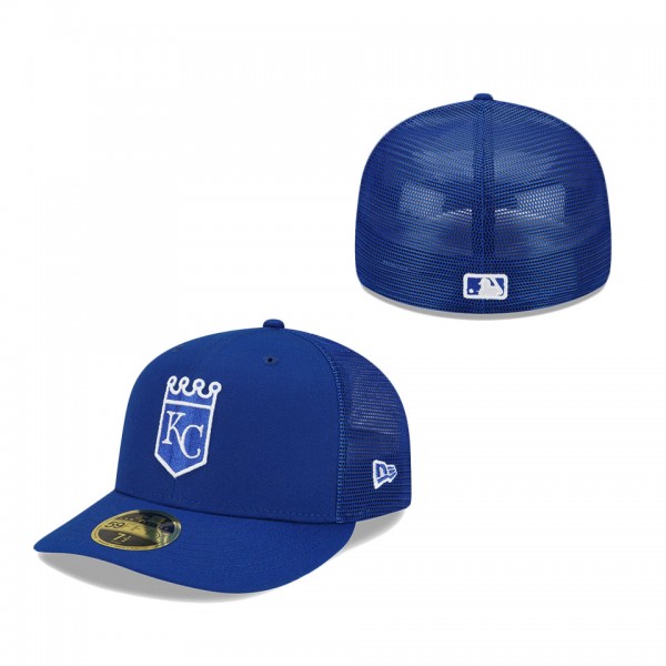 Kansas City Royals New Era 2022 Batting Practice Low Profile 59FIFTY Fitted Hat Royal