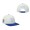 Men's Kansas City Royals Pro Standard White Royal Logo Snapback Hat