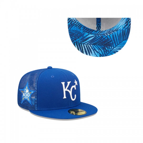 Kansas City Royals Royal 2022 MLB All-Star Game Workout 59FIFTY Fitted Hat