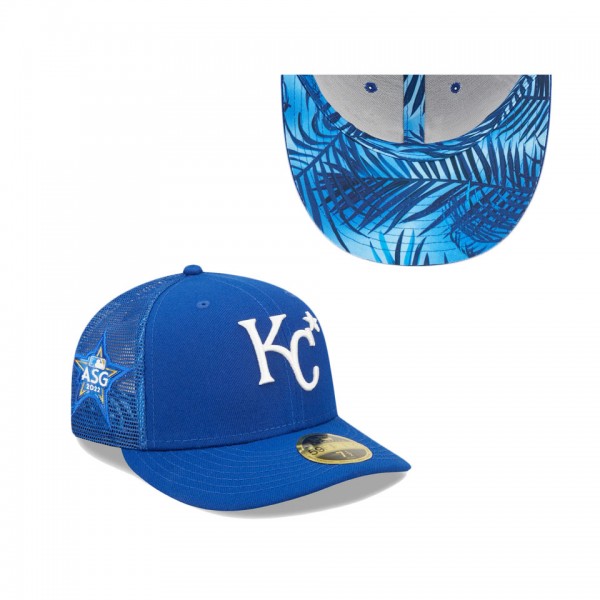 Kansas City Royals Royal 2022 MLB All-Star Game Workout Low Profile 59FIFTY Fitted Hat