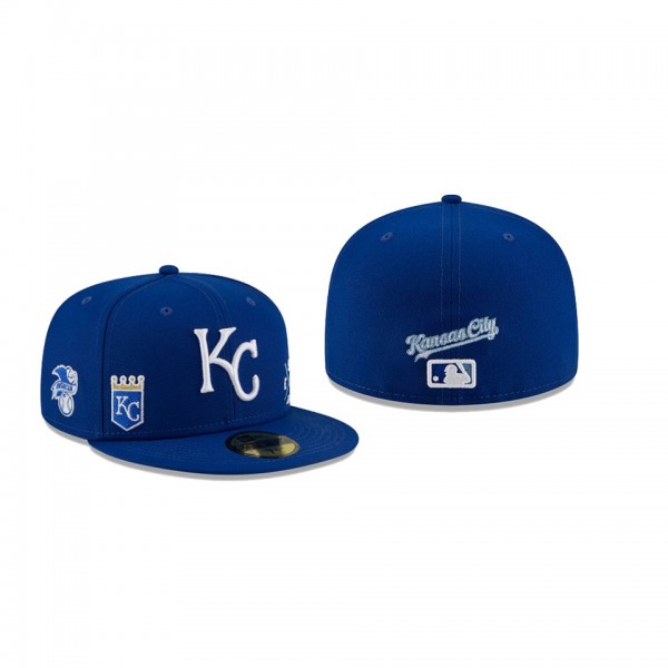 Men's Kansas City Royals Multi Blue 59FIFTY Fitted Hat