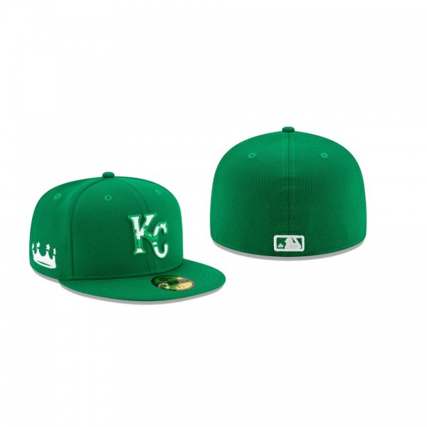 Men's Kansas City Royals 2021 St. Patrick's Day Green 59FIFTY Fitted Hat