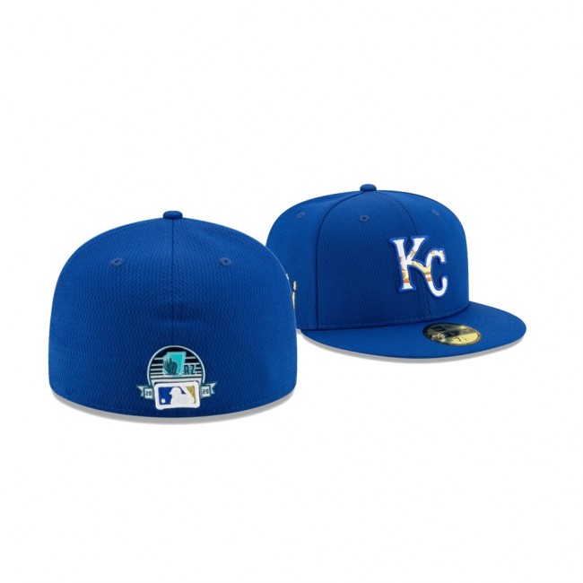 Royals 2020 Spring Training Royal 59FIFTY Fitted New Era Hat