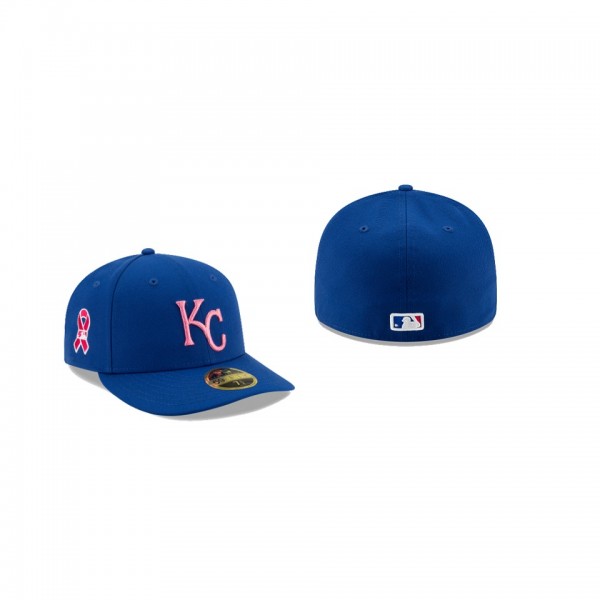 Men's Kansas City Royals 2021 Mothers Day Royal On-Field Low Profile 59FIFTY Fitted Hat