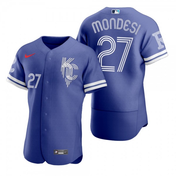 Men's Kansas City Royals Adalberto Mondesi Royal 2022 City Connect Authentic Jersey