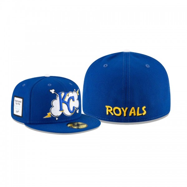 Men's Kansas City Royals Cloud Blue 59FIFTY Fitted Hat