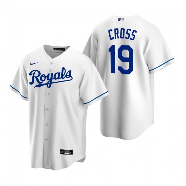 Kansas City Royals Gavin Cross White 2022 MLB Draft Home Replica Jersey
