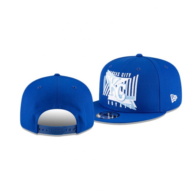 Kansas City Royals Shapes Royal 9FIFTY Snapback Hat