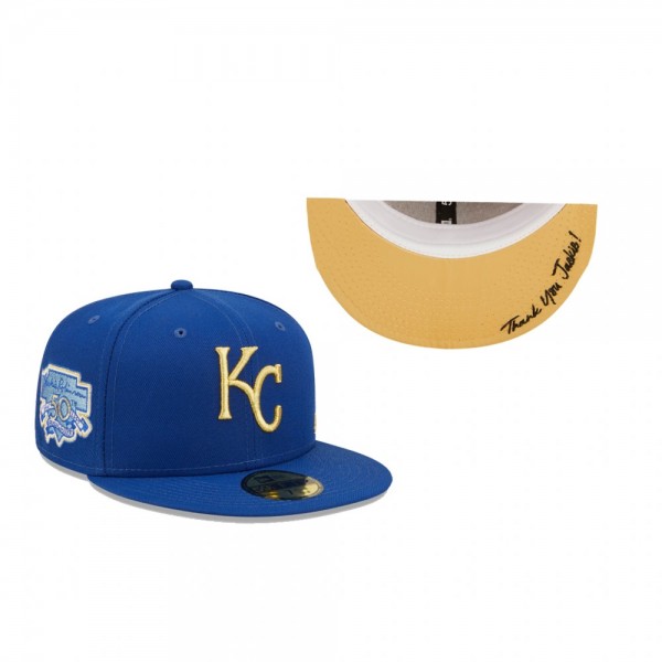 Kansas City Royals Royal Thank You Jackie 2.0 59FIFTY Fitted Hat