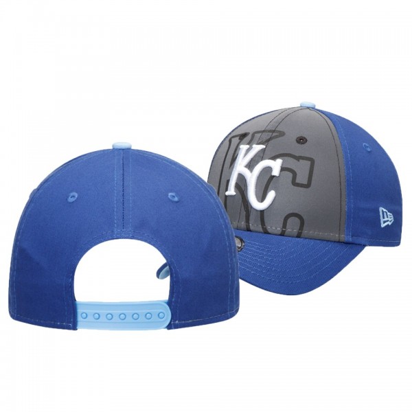 Youth Royals Reflect Gray 9FORTY Adjustable New Era Hat
