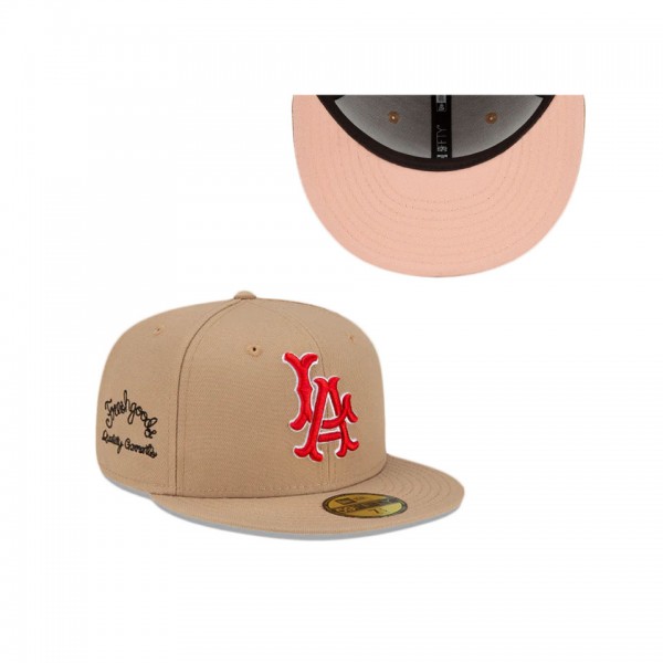 Angels Camel Joe Freshgoods 59FIFTY Fitted Hat