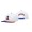 Los Angeles Angels Dip-Dye White Snapback Pro Standard Hat