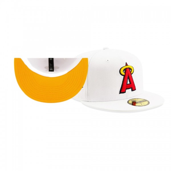 California Angels Undervisor White 1989 MLB All-Star Game Patch 59FIFTY Hat