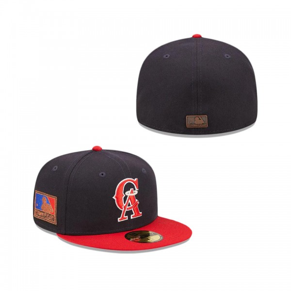 California Angels 125th Anniversary Fitted Hat